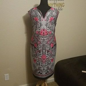 Beige By Eci Sheath dress